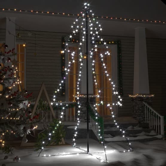 Ljuskon För Julgran 240 Led 118X180 Cm Inne/Ute