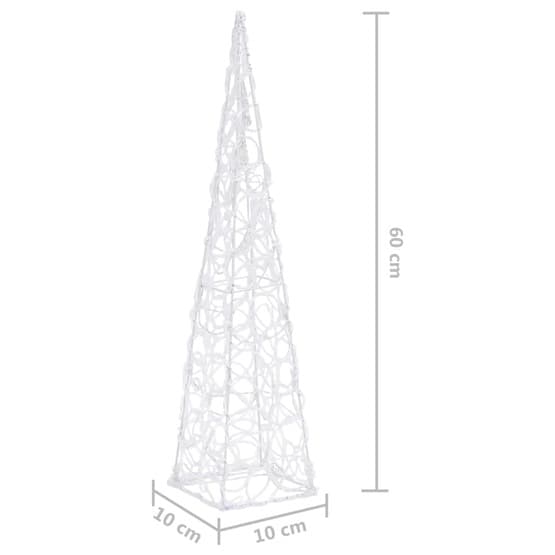 Ljuskon Led Akryl Kall Vit 60 Cm