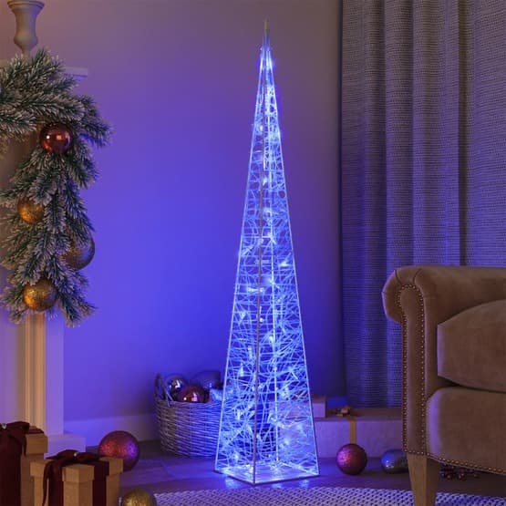 Ljuskon Led Akryl Blå 120 Cm