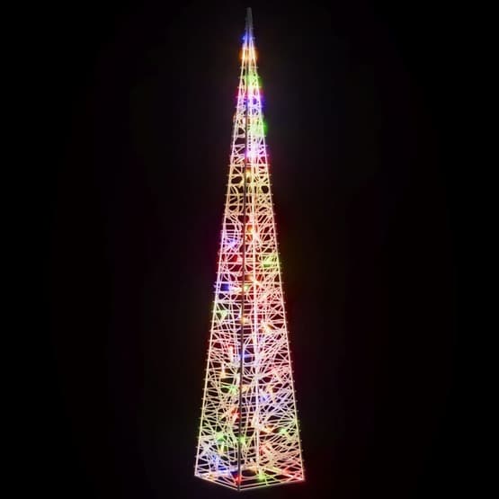 Ljuskon Led Akryl Flerfärgad 120 Cm