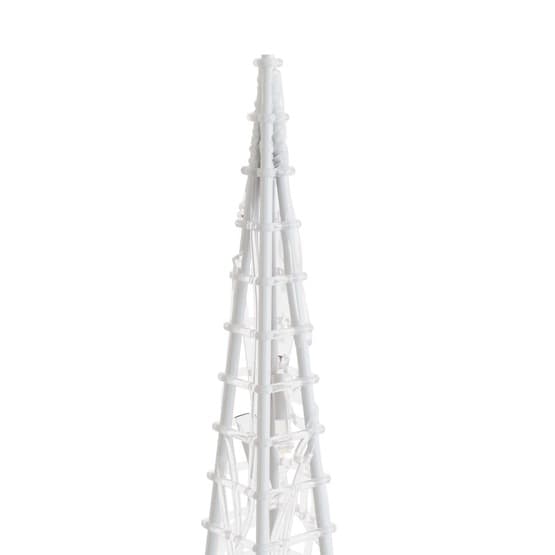 Ljuskoner Set Akryl Led Blå 30/45/60 Cm