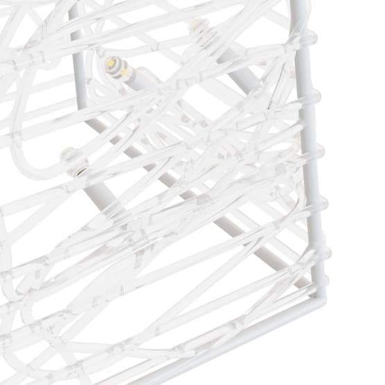 Ljuskoner Set Akryl Led Blå 30/45/60 Cm