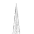 Miniatyrbild 6 av 7: Ljuskoner Led Set Akryl Blå 60/90/120 Cm
