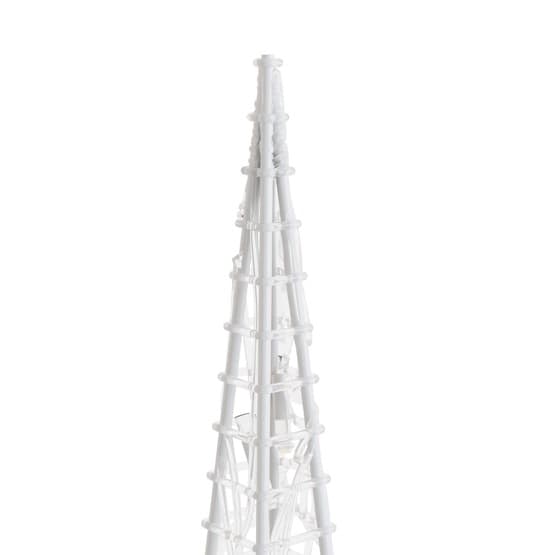 Ljuskoner Led Set Akryl Blå 60/90/120 Cm