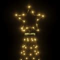 Miniatyrbild 6 av 10: Julgran Med Metallstång 500 Led Varm Vit 3 M