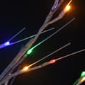 Miniatyrbild 4 av 7: Plastgran 140 Led 1,5 M Pil Flerfärgad Ljus Inomhus/Utomhus