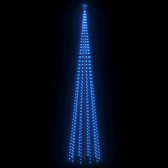 Julgranskon 752 Blå Leds 160X500 Cm