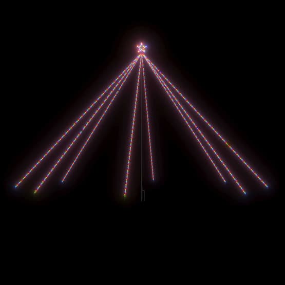 Julgransbelysning Inomhus/Utomhus 800 Leds Flerfärgad 5 M