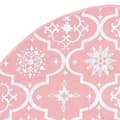 Miniatyrbild 6 av 7: Julgranskrage Lyxig Med Rosa Strumpa 90 Cm Tyg