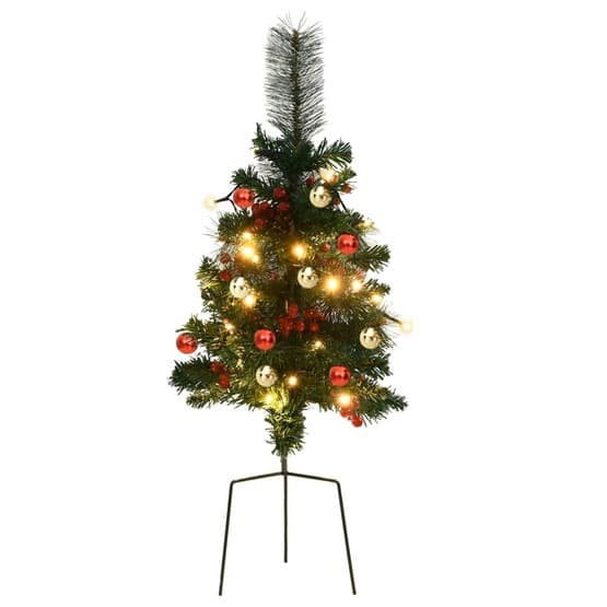 Konstgjorda Julgranar Med Led 2 St 76 Cm Pvc