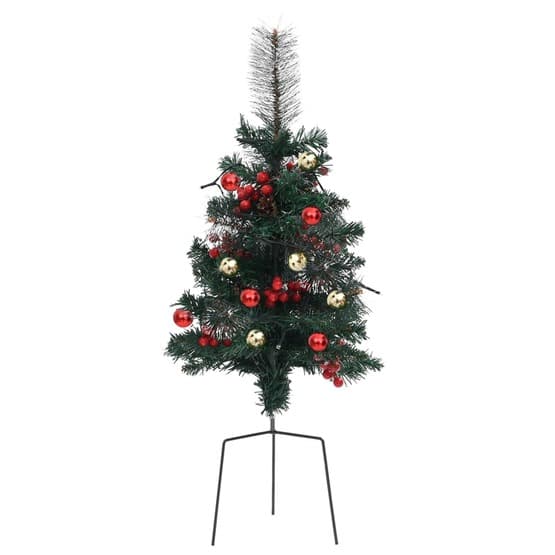 Konstgjorda Julgranar Med Led 2 St 76 Cm Pvc