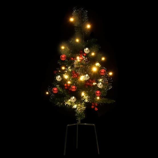 Konstgjorda Julgranar Med Led 2 St 76 Cm Pvc