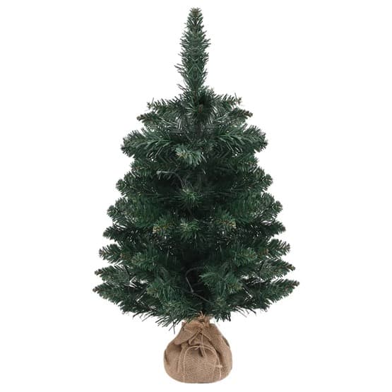 Plastgran Med Led Och Fot Pvc Grön 60 Cm