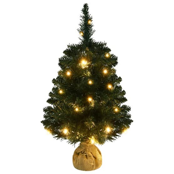 Plastgran Med Led Och Fot Pvc Grön 60 Cm