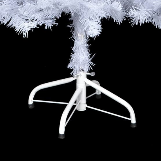 Plastgran Med Led Och Julgranskulor 380 Grenar 150 Cm