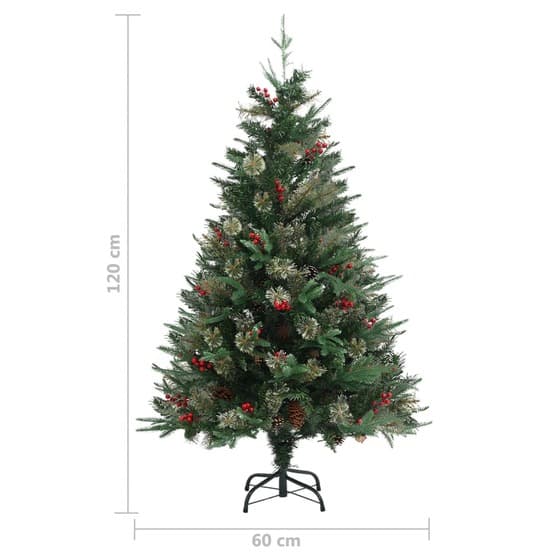 Plastgran Och Kottar Grön 120 Cm PvcOchPe