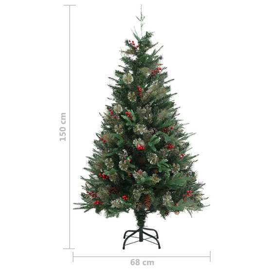 Plastgran Och Kottar Grön 150 Cm PvcOchPe