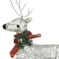Miniatyrbild 4 av 7: Julrenar 2 St Guld 40 Lysdioder