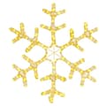 Miniatyrbild 2 av 6: Snöflinga Ljusslinga Med 144 Led Varmvit 59X59 Cm