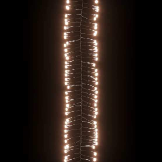 Ljusslinga Cluster Med 400 Led Varmvit 7,4 M Pvc