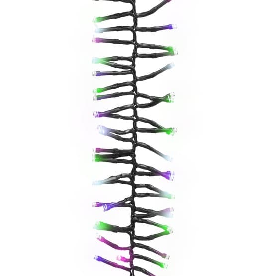 Ljusslinga Med 400 Led Cluster Flerfärgad Pastell 7,4 M Pvc