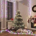 Miniatyrbild 1 av 7: Ljusslinga Med 400 Led Cluster Flerfärgad Pastell 7,4 M Pvc