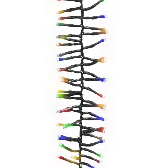 Ljusslinga Med 1000 Led Cluster Flerfärgad 11 M Pvc