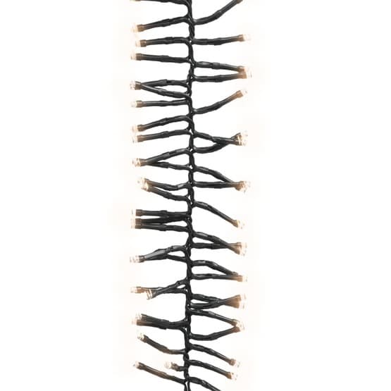 Ljusslinga Med 2000 Led Cluster Varmvit 17 M Pvc