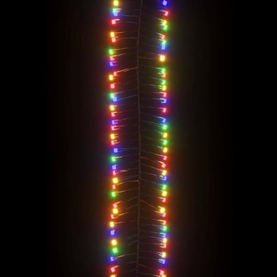 Ljusslinga Med 3000 Led Cluster Flerfärgad 23 M Pvc