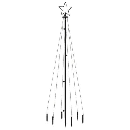 Julgran Med Markspett 108 Blåa Lysdioder 180 Cm