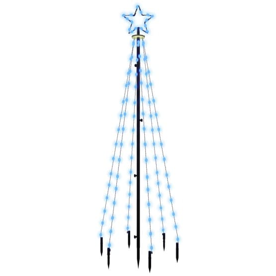 Julgran Med Markspett 108 Blåa Lysdioder 180 Cm