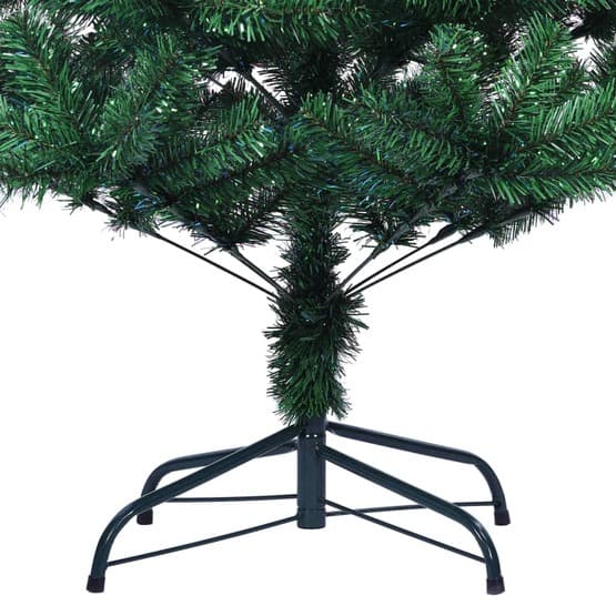 Plastgran Med Regnbågsskimrande Grenar Grön 240 Cm Pvc