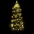 Miniatyrbild 3 av 9: Julgran Med Fot Slingrande Led Grön 150 Cm Pvc