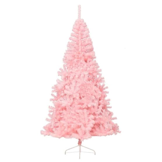 Halv Plastgran Med Stativ Rosa 210 Cm Pvc