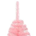 Miniatyrbild 6 av 8: Halv Plastgran Med Stativ Rosa 210 Cm Pvc