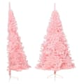 Miniatyrbild 2 av 8: Halv Plastgran Med Stativ Rosa 240 Cm Pvc