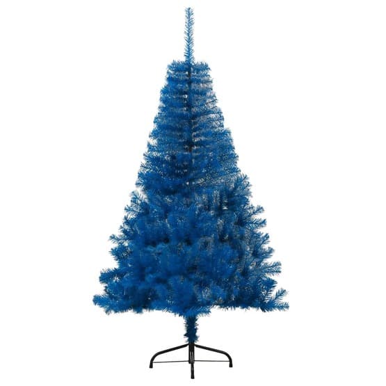 Halv Plastgran Med Stativ Blå 150 Cm Pvc