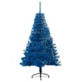 Miniatyrbild 4 av 8: Halv Plastgran Med Stativ Blå 150 Cm Pvc