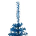 Miniatyrbild 6 av 8: Halv Plastgran Med Stativ Blå 150 Cm Pvc