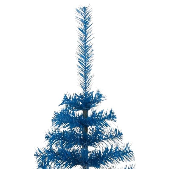 Halv Plastgran Med Stativ Blå 210 Cm Pvc