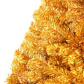 Miniatyrbild 7 av 7: Halv Plastgran Med Stativ Guld 210 Cm Pvc