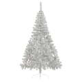 Miniatyrbild 3 av 7: Halv Plastgran Med Stativ Silver 210 Cm Pvc