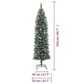 Miniatyrbild 7 av 7: Smal Plastgran Med Fot 210 Cm Pvc