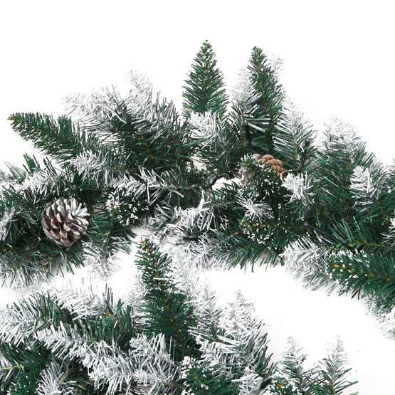 Julgirlang Med Led-Lampor Grön 5,2 M Pvc
