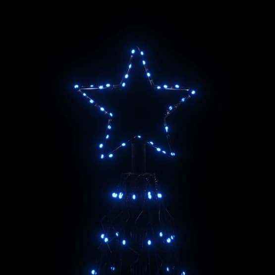 Julgranskon Blå 1400 Leds 160X500 Cm
