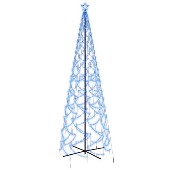 Julgranskon Blå 1400 Leds 160X500 Cm