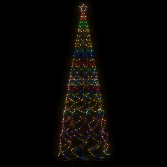 Julgranskon Färgglad 1400 Leds 160X500 Cm