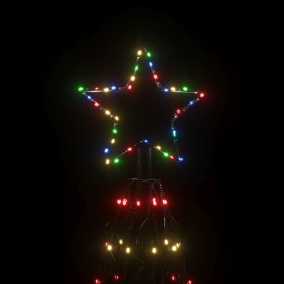 Julgranskon Färgglad 1400 Leds 160X500 Cm