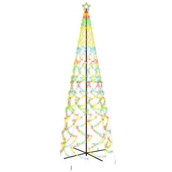 Julgranskon Färgglad 1400 Leds 160X500 Cm