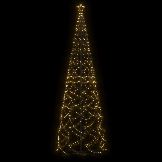Julgranskon Varmvit 1400 Leds 160X500 Cm